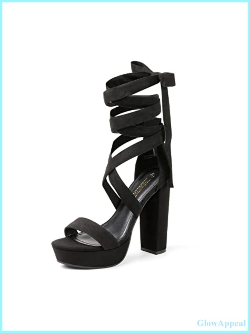 Women's Gladiator Platform High Heels Ankle Strap Block Heel Sandals